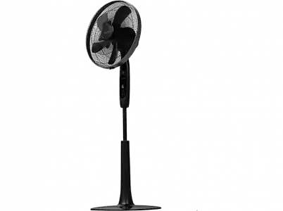 Ventilador de pie - Cecotec EnergySilence 1020 Extreme Connected, 6 velocidades, 60W, Control remoto, Negro