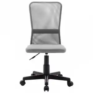 VidaXL Silla de Oficina Malla Gris