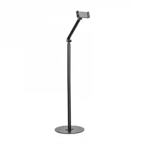 Aisens Soporte de Suelo Universal Ajustable para Tablet Negro