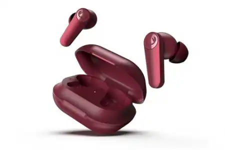 Auriculares Noise Cancelling Fresh 'n Rebel Twins ANC True Wireless Rojo Rubí