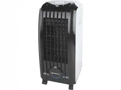 Climatizador evaporativo - Orbegozo Air 45, 60 W, 3 velocidades, Climatiza, Purifica, Humidifica, Blanco y gris