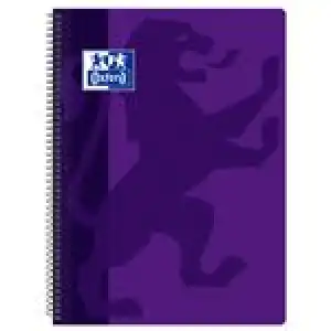 Cuaderno A4 Oxford Classic cuadrícula 4x4mm violeta