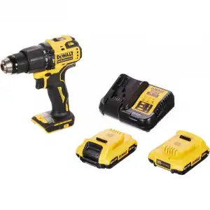 Dewalt DCD709D2T-QW Taladro Percutor sin Escobillas XR 18V Li-Ion