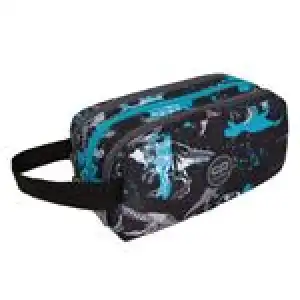 Estuche escolar con asa 3 compartimentos Primus Coolpack Dinosaurus