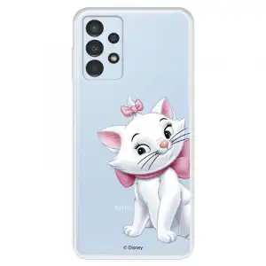 Funda Para Samsung Galaxy A13 4g Oficial De Disney Marie Silueta - Los Aristogatos