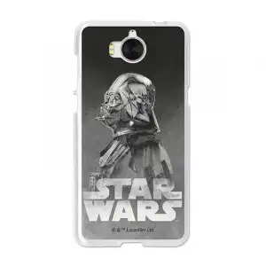 Funda Star Wars Darth Vader Negro Huawei Y6 2017