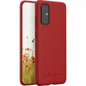 Just Green Carcasa Roja Biodegradable para Samsung Galaxy S20+