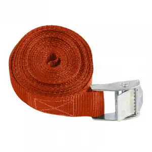 Maurer Cinturón de Anclaje con Abrazadera 2.5m Rojo