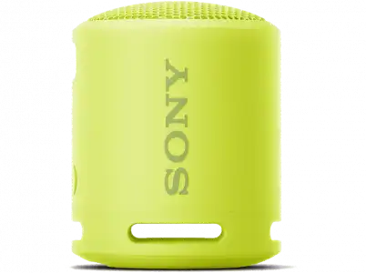 Altavoz inalámbrico - Sony SRSXB13Y.CE7, Extra BASS, 16h de autonomía, IP67, Bluetooth, USB-C, Amarillo
