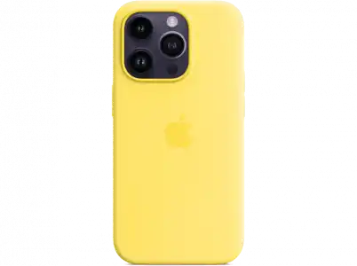 APPLE Funda de silicona con MagSafe para el iPhone 14 Pro, Amarillo canario