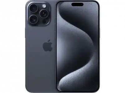 Apple iPhone 15 Pro Max, Titanio Azul, 1 TB, 5G, 6.7" Pantalla Super Retina XDR, Chip A17 Bionic, iOS