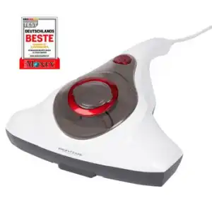 Aspirador Antiácaros Uv, Aspira Ácaros Y Alérgenos, Aspiradora De Mano, Succión, Esterilización, Vibración Blanco/gris 300w Proficare Ms 3079