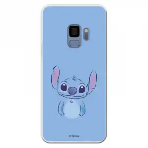 Funda Oficial Lilo Y Stitch Azul Samsung Galaxy S9