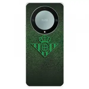 Funda Para Honor Magic5 Lite Del Real Betis Balompié Escudo Verde Fondo Trama - Licencia Oficial Real Betis Balompié