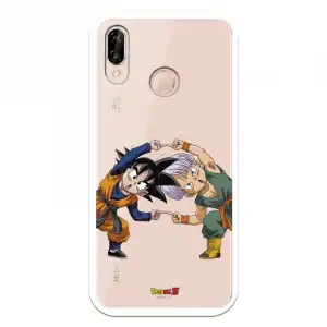 Funda Para Huawei P20 Lite Oficial De Dragon Ball Goten Y Trunks Fusión - Dragon Ball