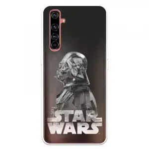 Funda Para Realme X50 Pro Oficial De Star Wars Darth Vader Fondo Negro - Star Wars