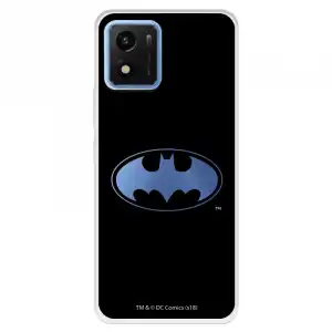 Funda Para Vivo Y01 Oficial De Dc Comics Batman Logo Transparente - Dc Comics