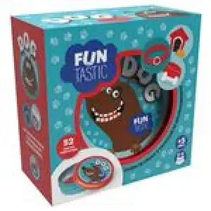 Juego de cartas redondas Funtastic Imagiland con caja metálica - Dog