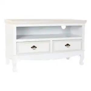 Mueble De Tv Dkd Home Decor Blanco Madera Mdf (100 X 42 X 61 Cm)