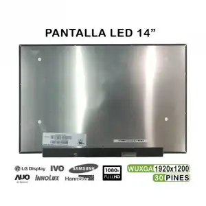 Pantalla Led De 14" Para Portátil Ne140wum-n61 1920x1200 30 Pines