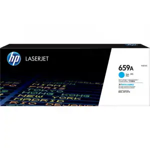 Tóner Original HP 659A LaserJet Cian