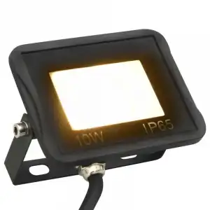 vidaXL Foco LED 10 W blanco cálido