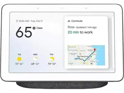 Asistente inteligente - Google Nest Hub, digital, Pantalla 7", Wi-Fi, Carbón