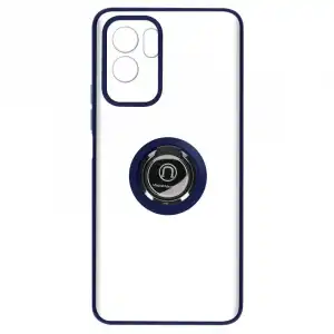 Avizar Funda con Anillo Soporte de Vídeo Azul para Samsung Galaxy A23 5G/M23/M13