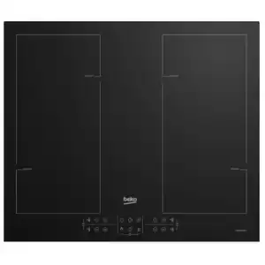Beko Placa De Inducción 60cm 4 Fuegos 7200w Negra - Hii64206f2mt