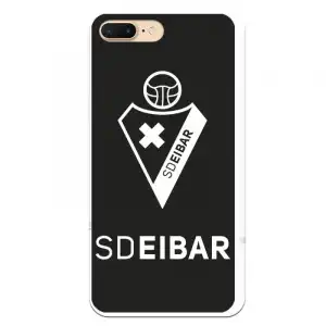 Funda Licencia Oficial SD Eibar Escudo Fondo Negro para iPhone 7 Plus