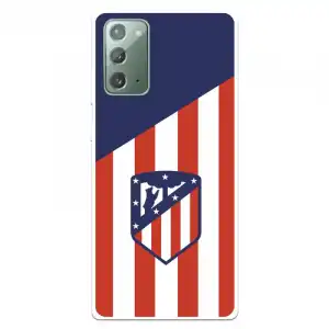 Funda Para Samsung Galaxy Note20 Del Atleti Escudo Fondo Atletico - Licencia Oficial Atlético De Madrid