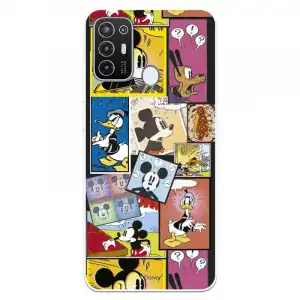 Funda Para Zte Blade A52 Oficial De Disney Mickey Comic - Clásicos Disney