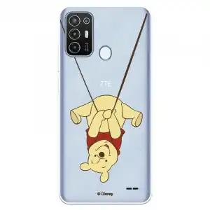 Funda Para Zte Blade A52 Oficial De Disney Winnie Columpio - Winnie The Pooh
