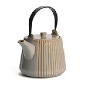 Tetera Tiao beige + Filtro 1L