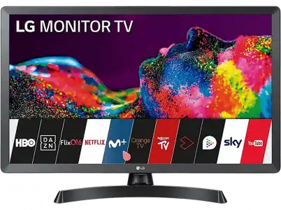 TV LED 28" - LG 28TN515S-PZ, HD, WiFi, Miracast, WiDi, 5ms, 10 W, Triple XD-Engine, DVB-T2/C/S2, HDMI, Negro