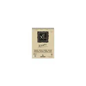 Álbum microperforado A4 Canson XL Kraft rayado Beige