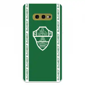 Funda Para Samsung Galaxy S10e Del Elche Cf Escudo Fondo Verde Escudo Fondo Verde - Licencia Oficial Elche Cf