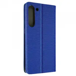Funda Para Samsung Galaxy S23 De Tela Tarjetero Vídeo Serie Sensitive Azul