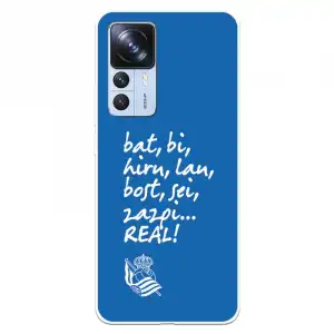 Funda Para Xiaomi 12t Del Real Sociedad De Fútbol Real Grito Afición - Licencia Oficial Real Sociedad De Fútbol