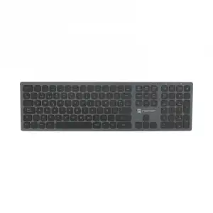 Natec Dolphin Teclado Wireless Slim Bluetooth X-Scissors Aluminio