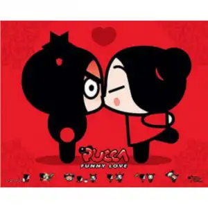 Pyramid Mini Póster Int Pucca First Meeting 50x40cm