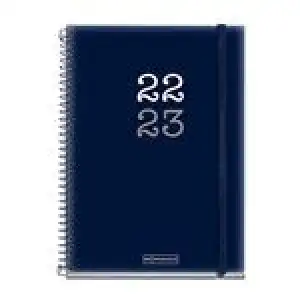 Agenda escolar 2022/23 Miquelrius College Azul Plus semana vista