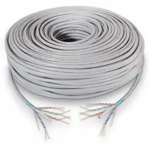 Aisens Bobina Cable de Red RJ45 Cat.6 FTP Rígido 305m Gris