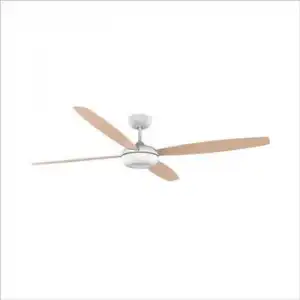 Akunadecor - Ventilador De Techo Metal Blanco Kudari