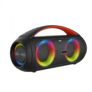 Altavoz Potente Portátil Inalámbrico Luces Led, Impermeable, 4500mah
