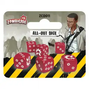 Asmodee Zombicide 2e: All-out Dice Expansión Juego de Mesa