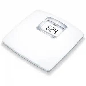 Beurer Báscula de Baño XXL Plástico Blanco hasta 180Kg