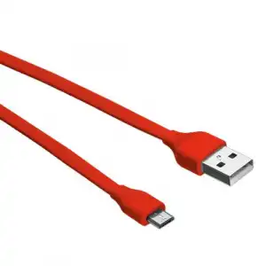 Cable Trust Urban Micro USB Rojo 1 m