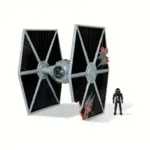 Figura Micro Galaxy Squadron Star Wars TIE Fighter dañado 8cm