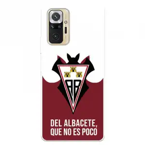 Funda Licencia Oficial Albacete Balompié Escudo del Albacete que no es Poco para Xiaomi Redmi Note 10 Pro